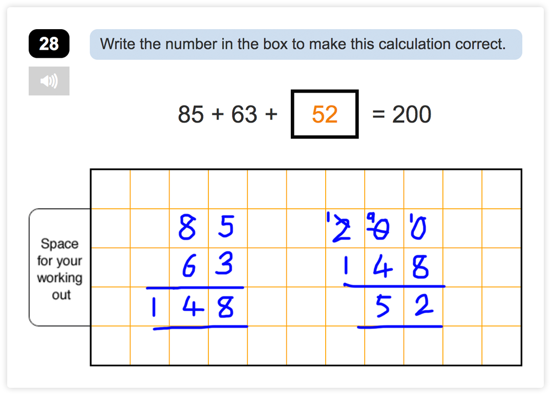 Baseline Maths Tests