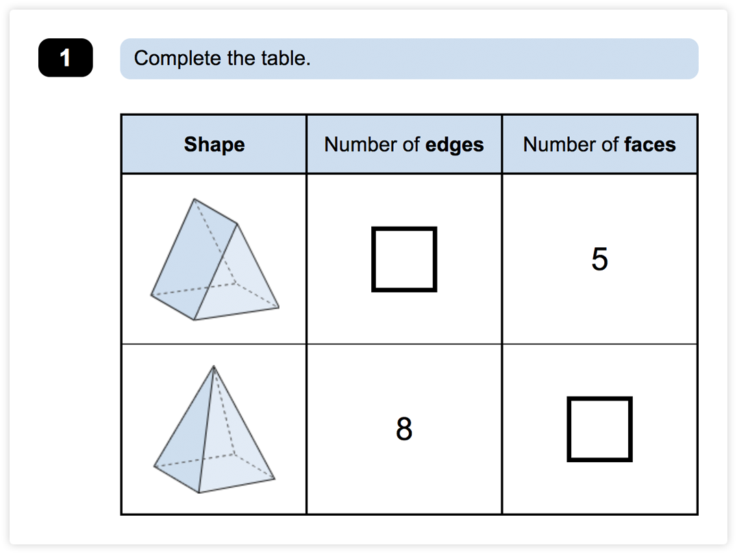 Autumn Term Baseline Maths Tests