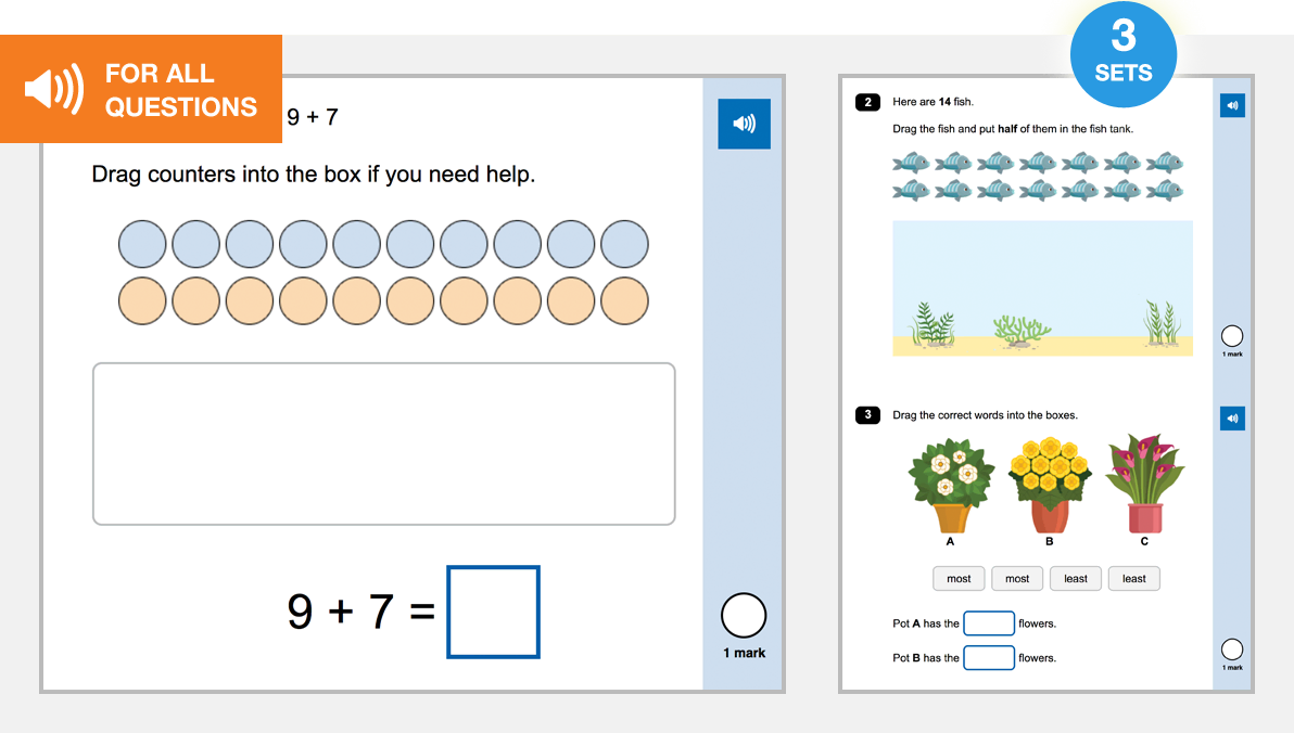 Year 1 End of Term Maths Tests