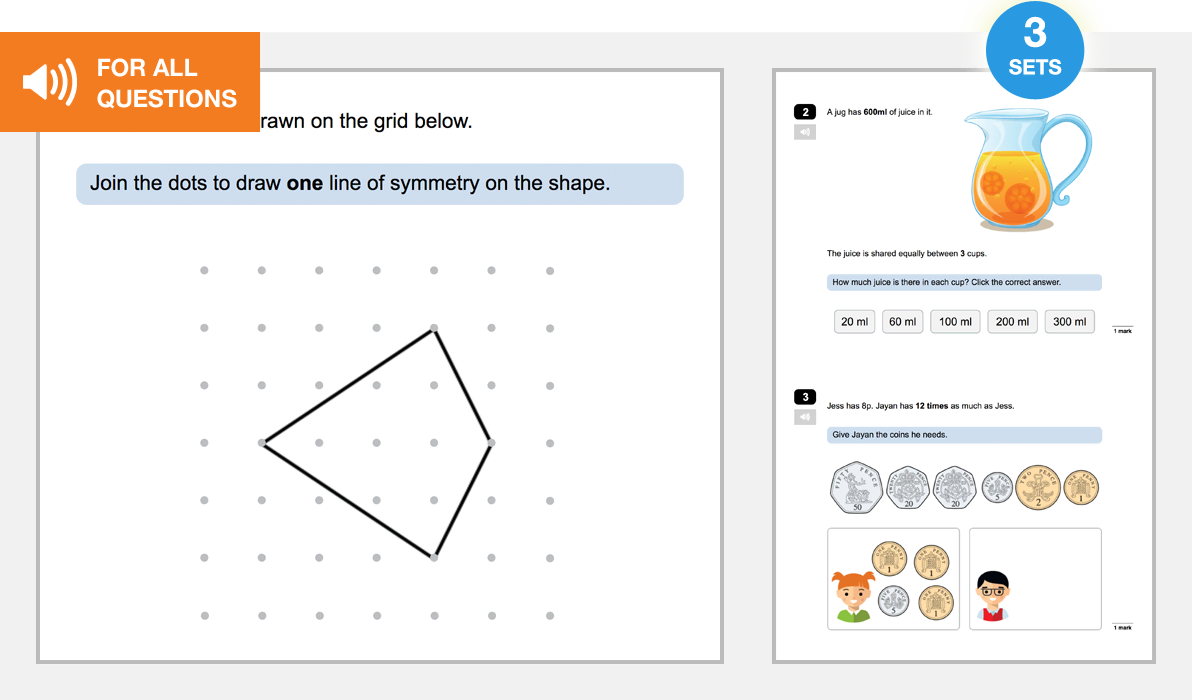 Year 4 Standardised Maths Tests