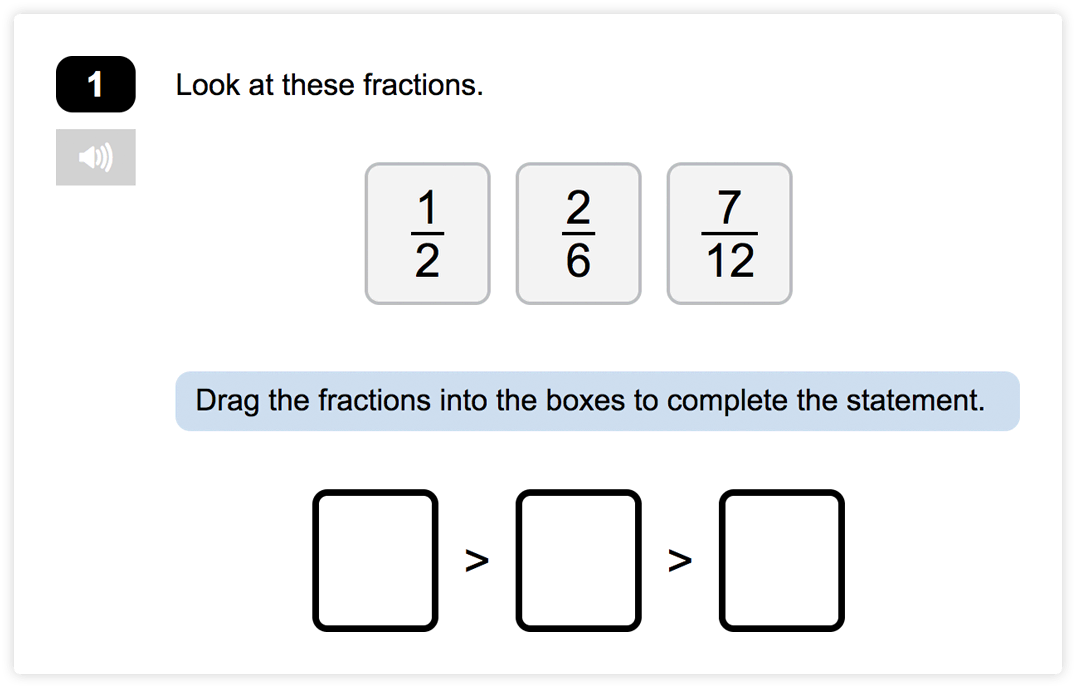Year 5 Fraction End-of-Unit Assessments