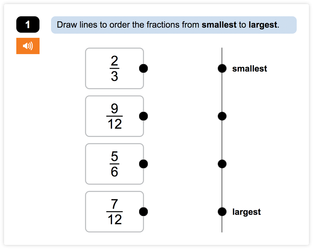 Year 6 Maths Baseline Test